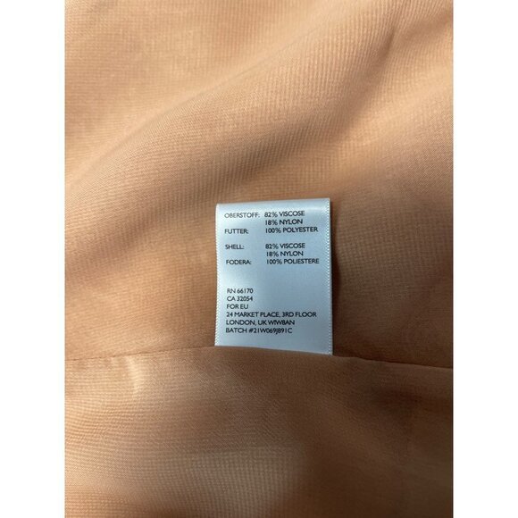 Silence & Noise Open Front Cardigan With Sheer Side Panels Size XS - Picture 6 of 7